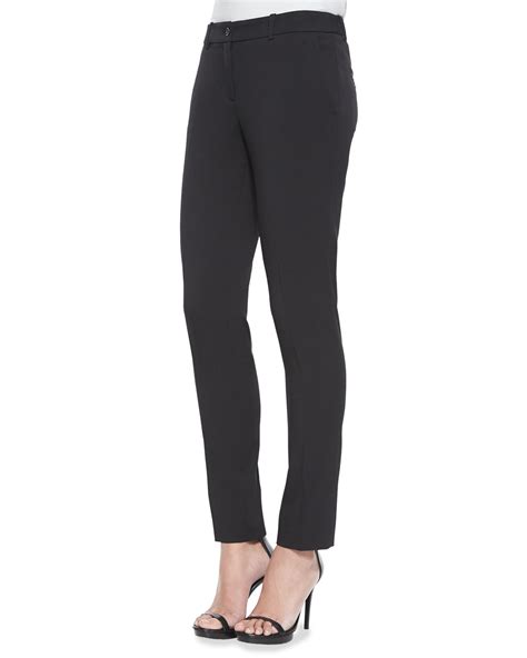 michael kors women black dress pants slim|buy Michael Kors sweatpants clearance.